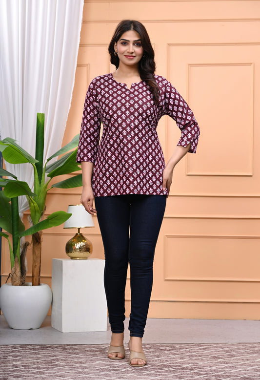 Women's Stylish Printed Top