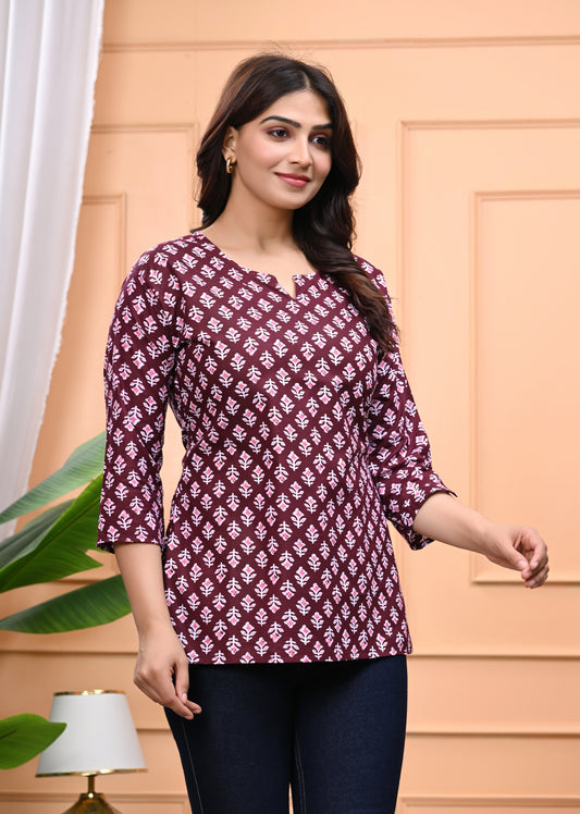 Women's Stylish Printed Top